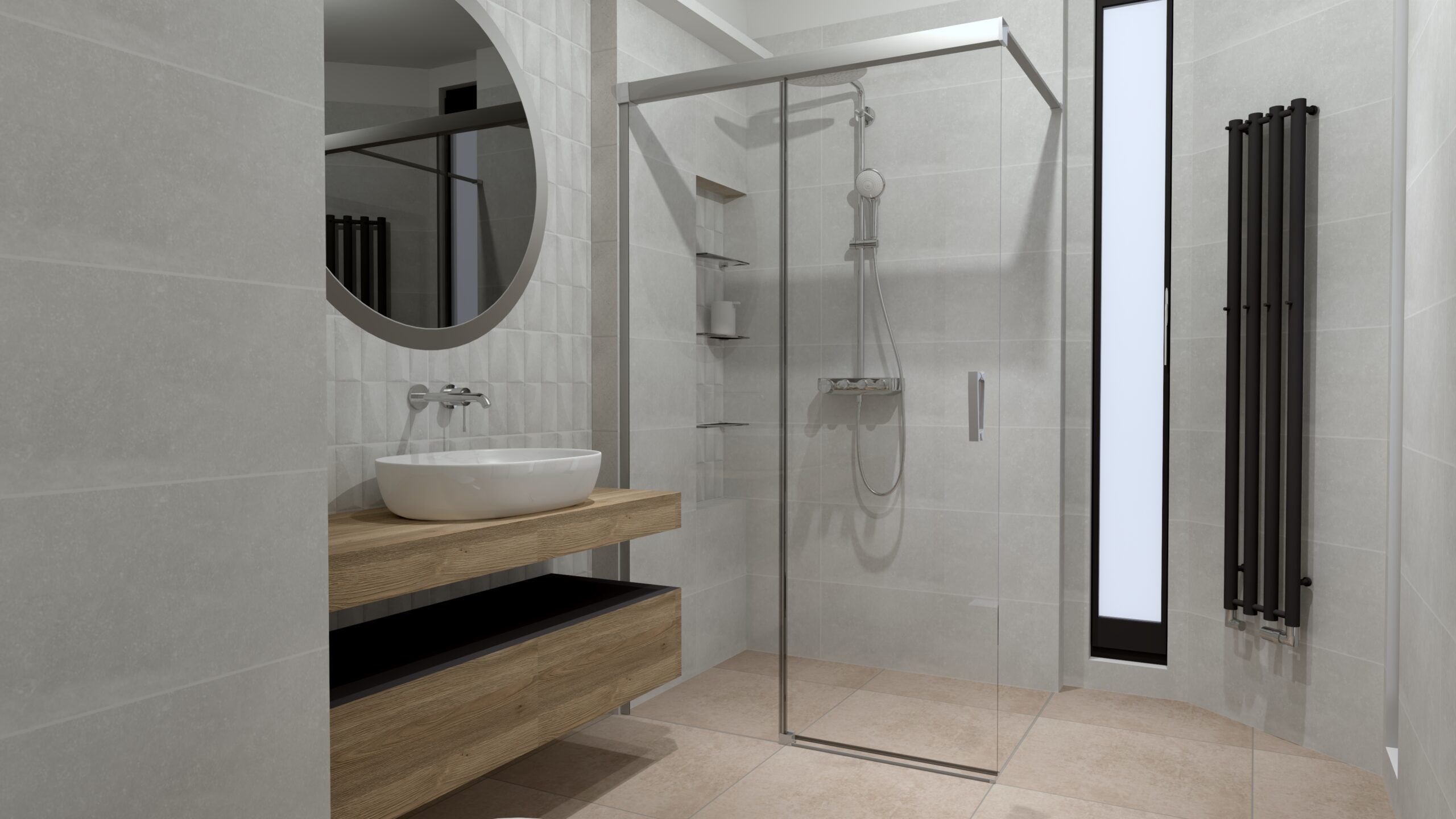 Koupelnový radiátor Rosendal Koupelnový radiátor Rosendal