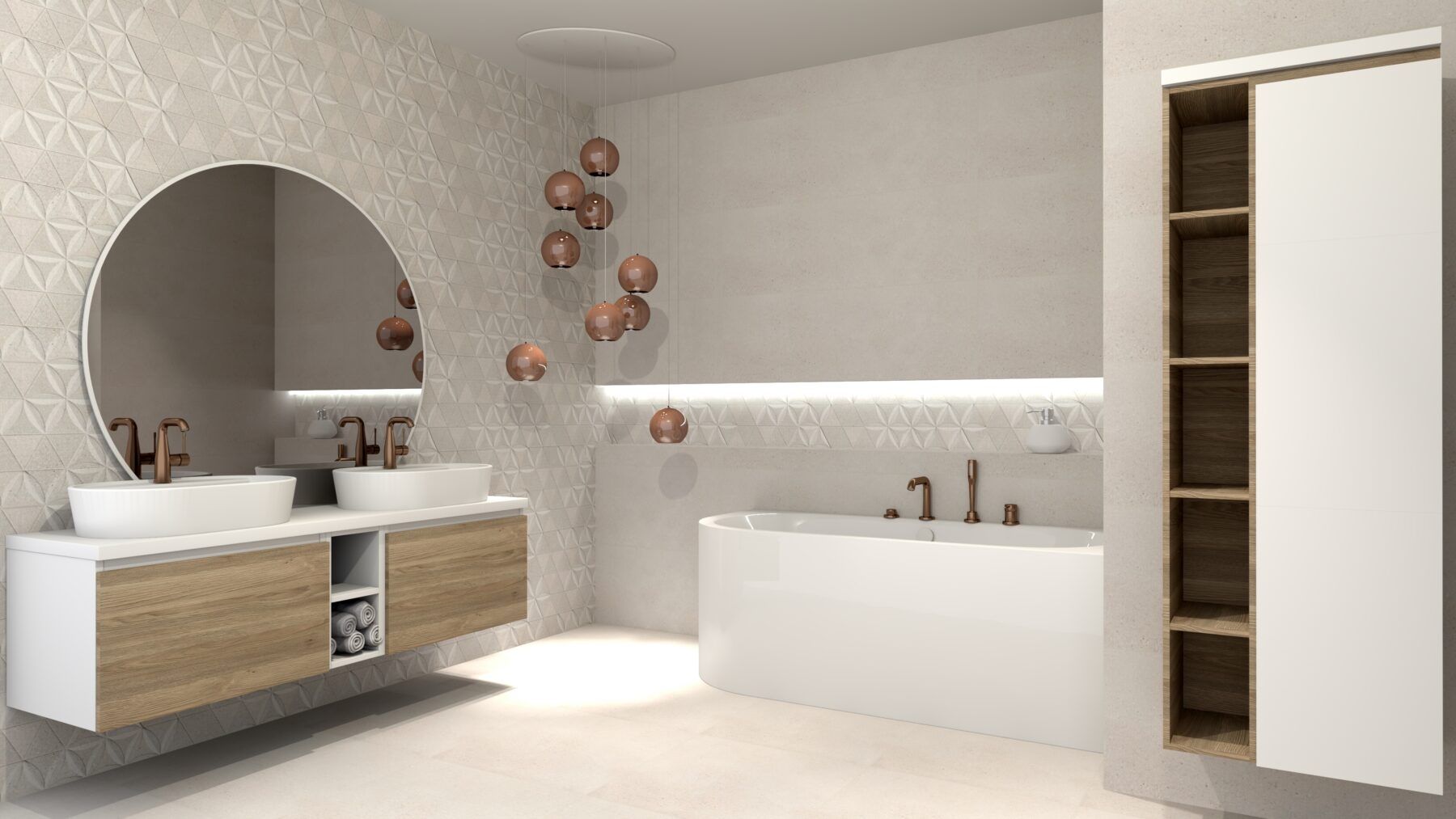 Koupelnová skříňka Opera Plus