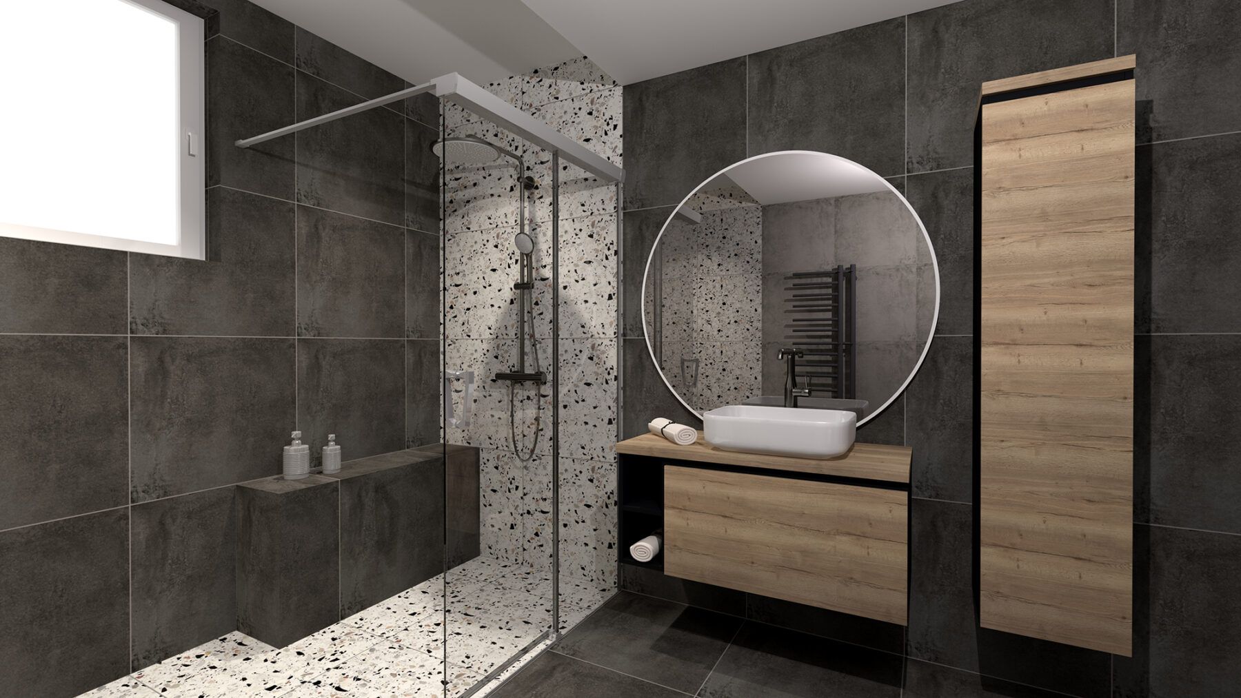 Koupelnová skříňka Opera Plus