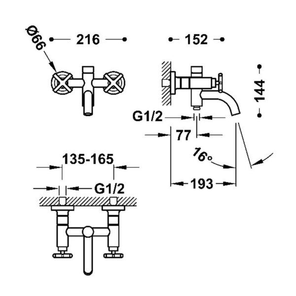 Vanová baterie Mont Blanc