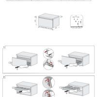 Opera skříňka pod umyvadlo Opera skříňka pod umyvadlo