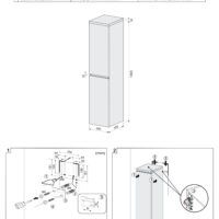 Opera závěsná skříňka - 2 dvířka Opera závěsná skříňka - 2 dvířka