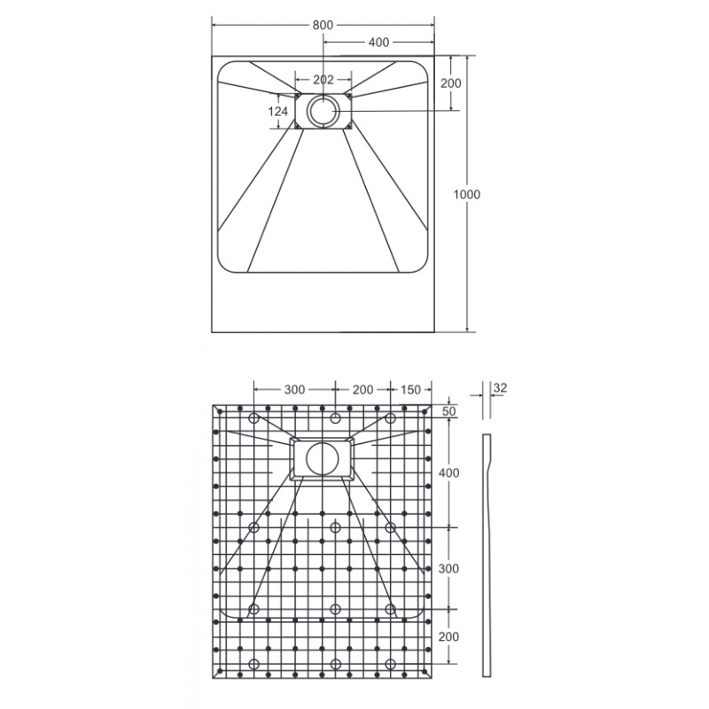 Sprchová vanička VEXO obdélník Sprchová vanička VEXO obdélník