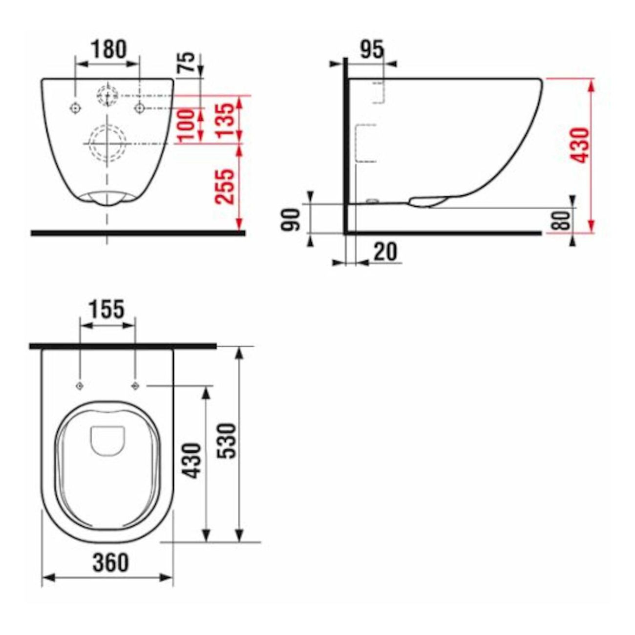 MIO-N pack závěsné WC rimless MIO-N pack závěsné WC rimless