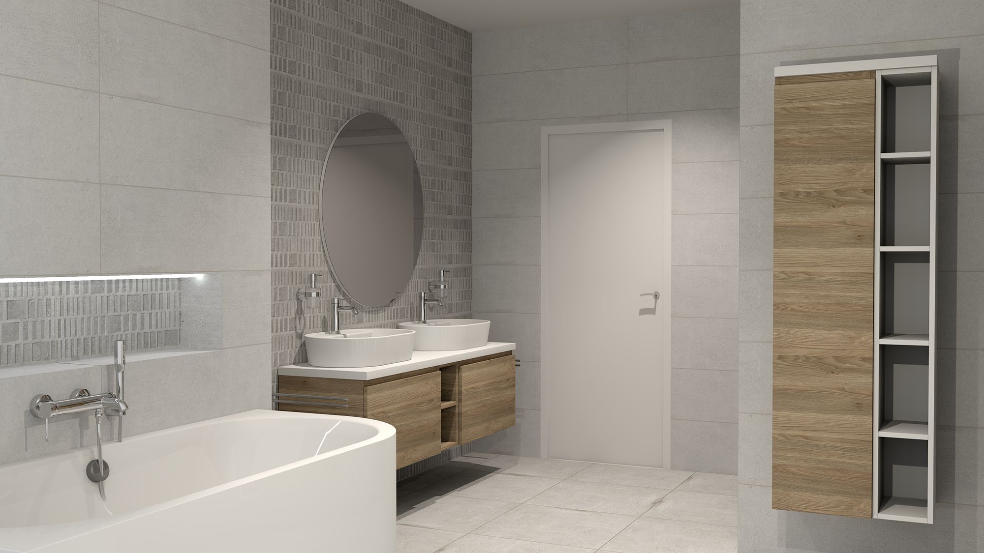 Grafický návrh koupelny Grafický návrh koupelny