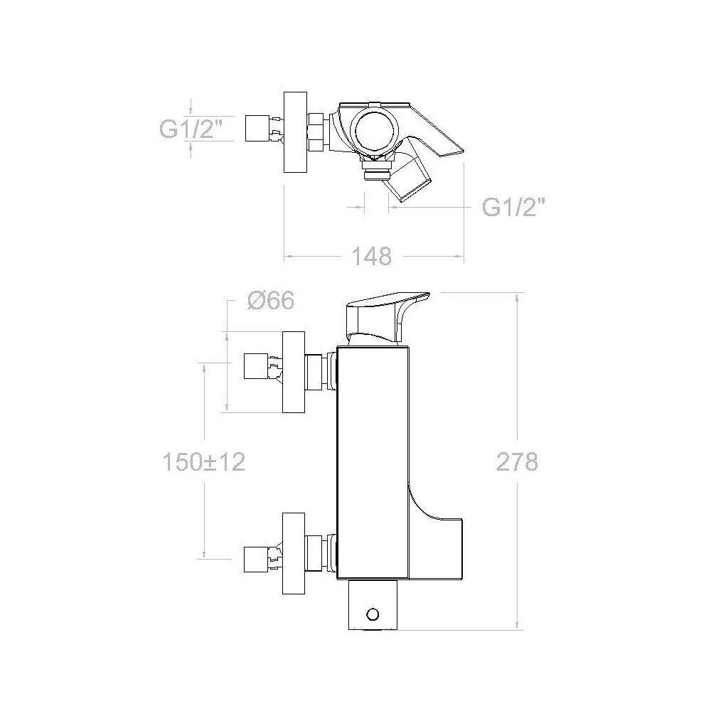 Vanová baterie Urban chic Vanová baterie Urban chic