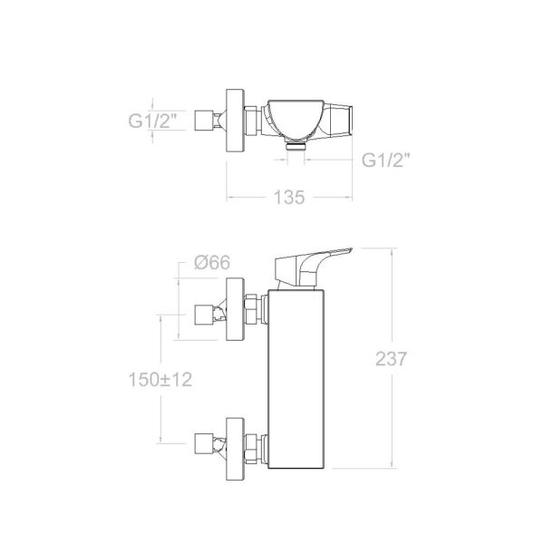Sprchová baterie Urban chic