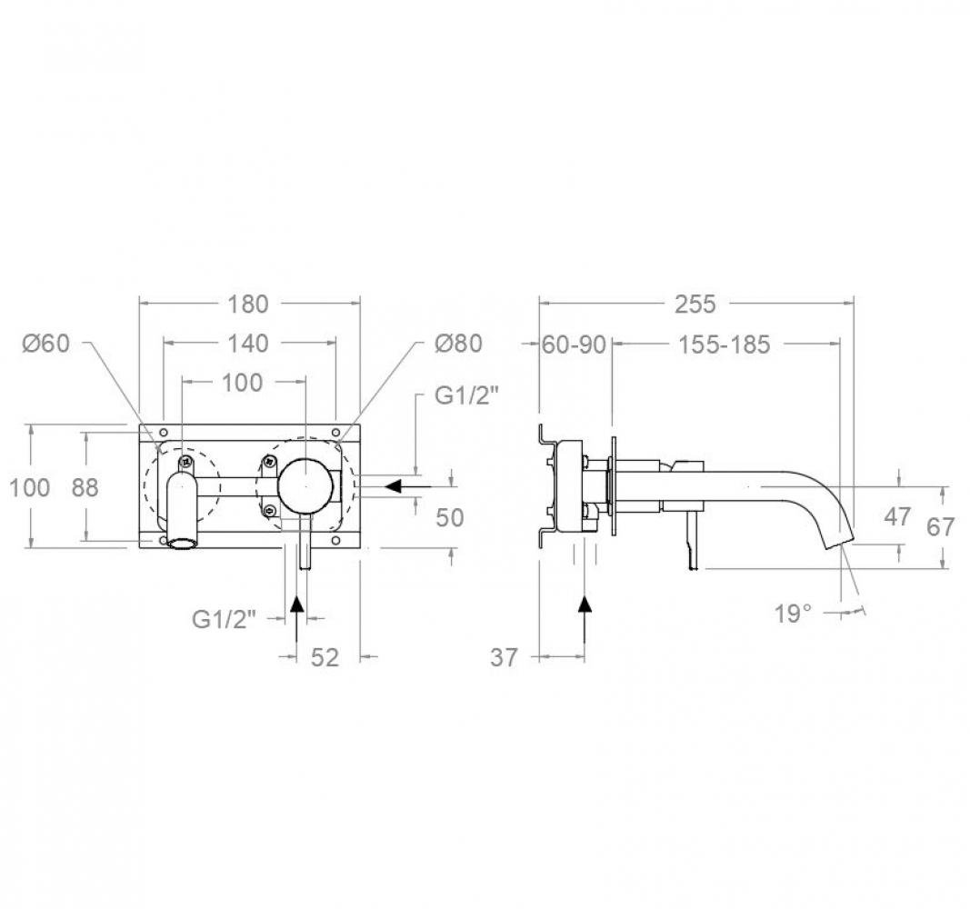 Umyvadlová baterie Odisea Umyvadlová baterie Odisea
