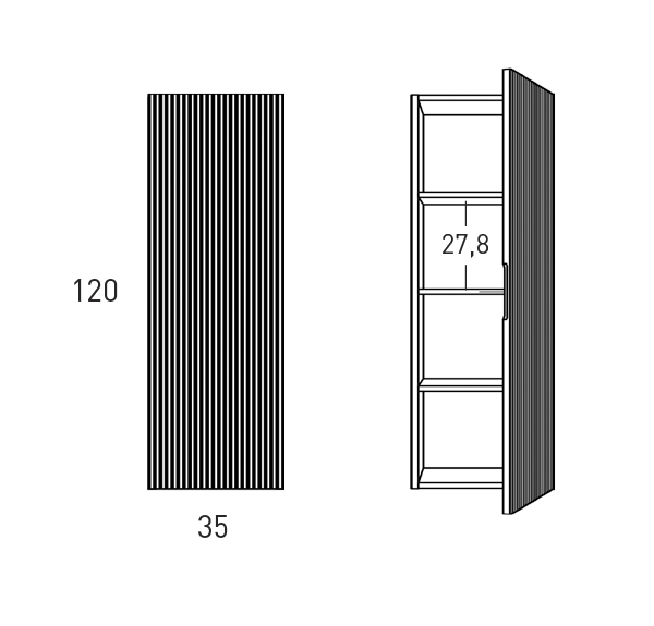 Skříňka Bari Skříňka Bari