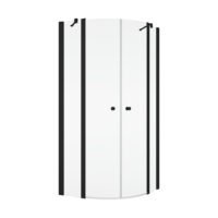 SOLINO SOR - Čtvrtkruh s dvoukřídlými dveřmi