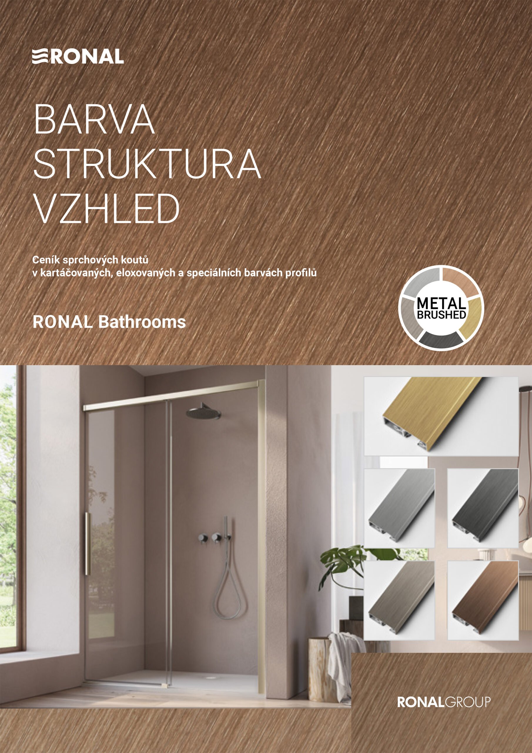 Ceník RONAL BRUSHED 2025-26 CZ