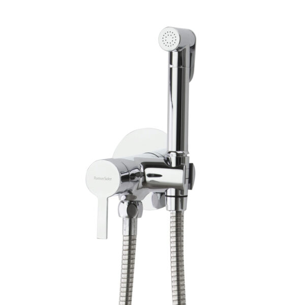 Set podomítkové WC baterie s bidetovou sprškou